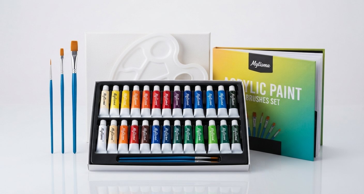 Acrylic Paint Set 24-Piece — Tonic Studios