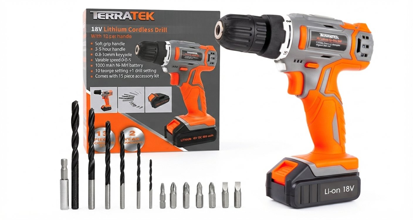 Cordless Drill Driver 18V — Spear & Jackson